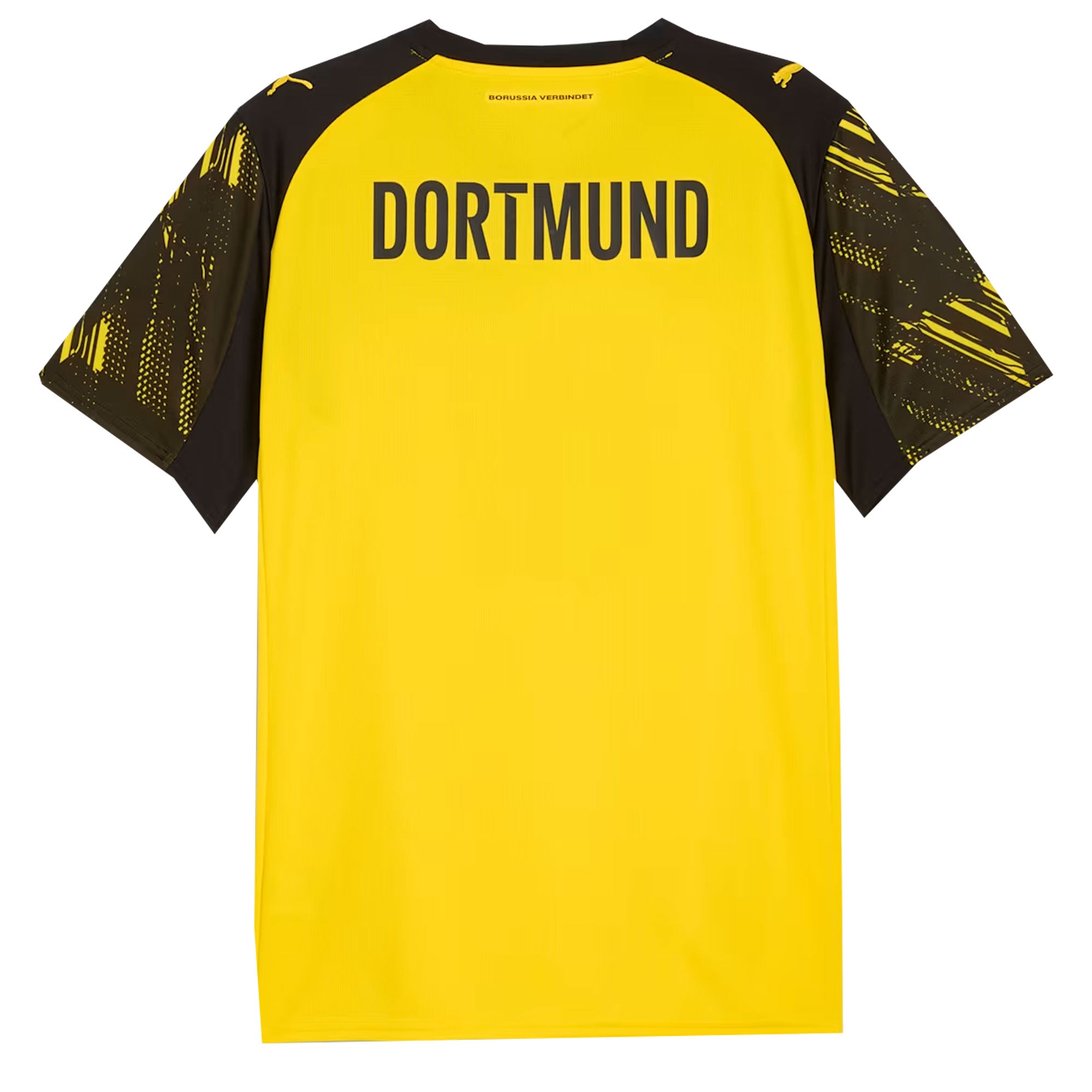 PUMA Men's Borussia Dortmund 2025/26 Home Jersey Yellow/Black - Image 2