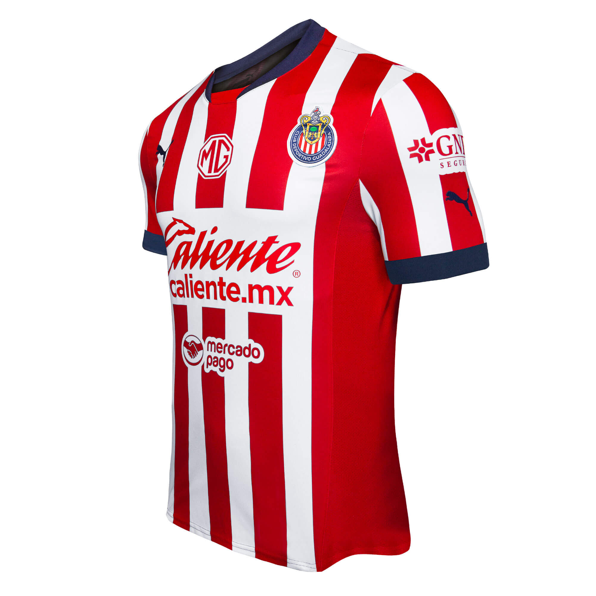 PUMA Men's Chivas De Guadalajara 2024/25 Home Jersey Red/White - Image 2