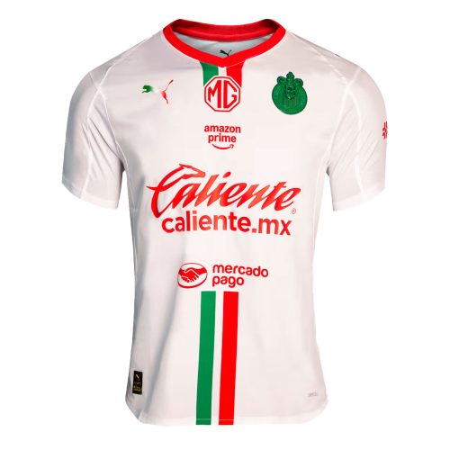 PUMA Men's Chivas De Guadalajara 2025/26 Authentic Away Jersey White/Red