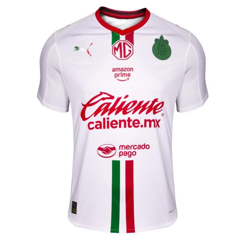 PUMA Men's Chivas De Guadalajara 2025/26 Away Jersey White/Red/Green