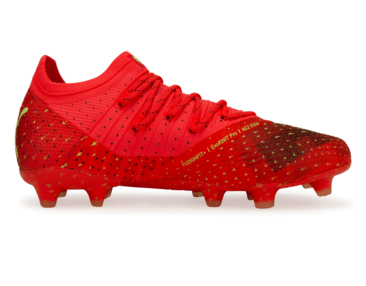 PUMA Men's Future 1.4 FG/AG Coral/Black - Image 2