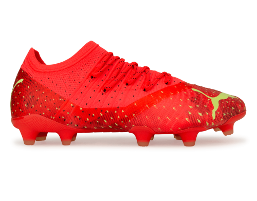 PUMA Men's Future 2.4 FG/MG Coral/Black