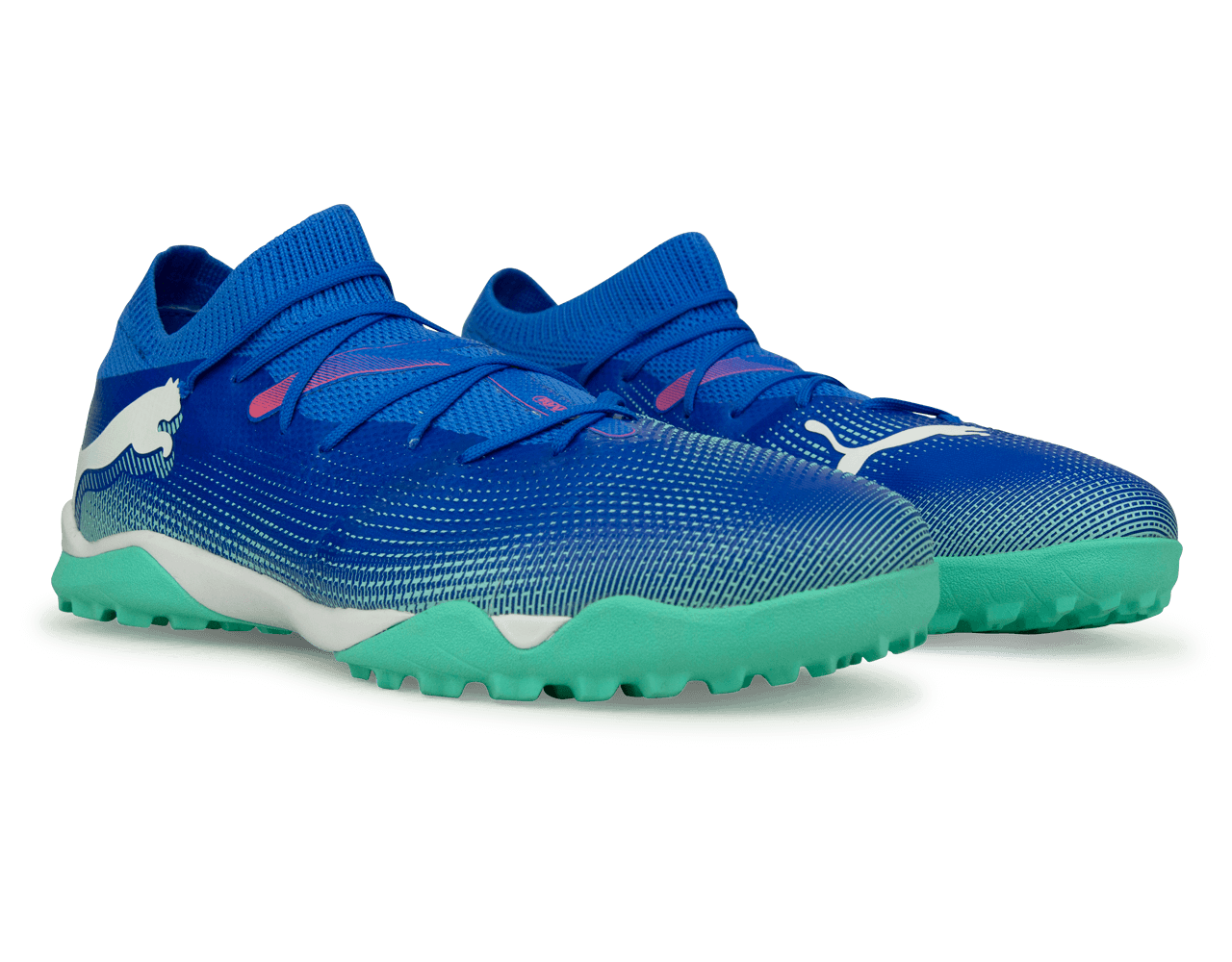 PUMA Men's Future 7 Match TT TF Bluemazing/White - Image 3