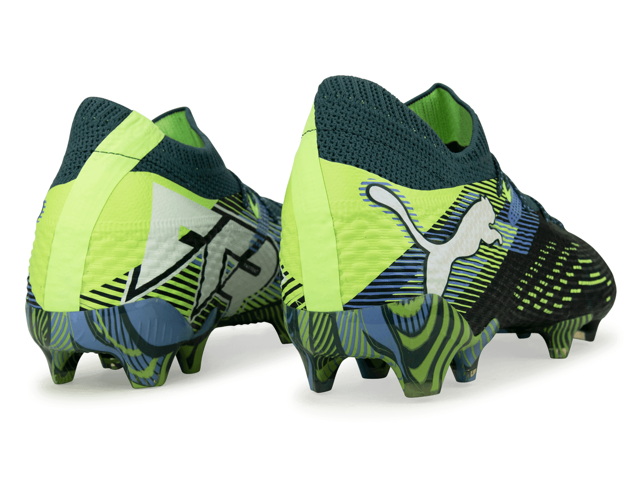 PUMA Men's Future 7 Ultimate FG/AG Gray Skies/Puma White - Image 4