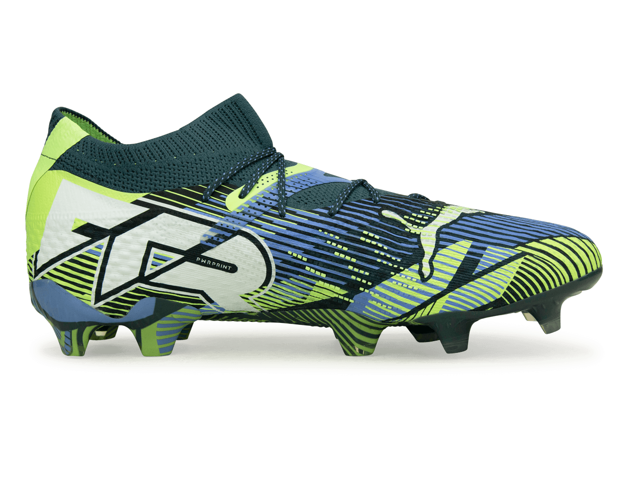 PUMA Men's Future 7 Ultimate FG/AG Gray Skies/Puma White - Image 2