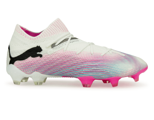 PUMA Men's Future 7 Ultimate FG/AG White/Black