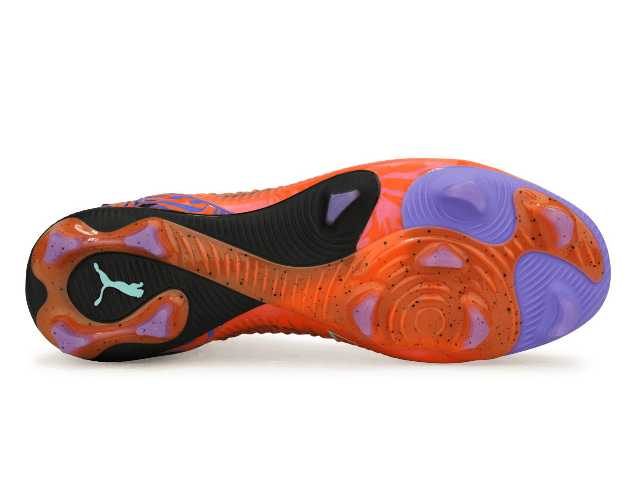 PUMA Men's Future 8 Ultimate Creativity FG Orange/Amethyst - Image 5