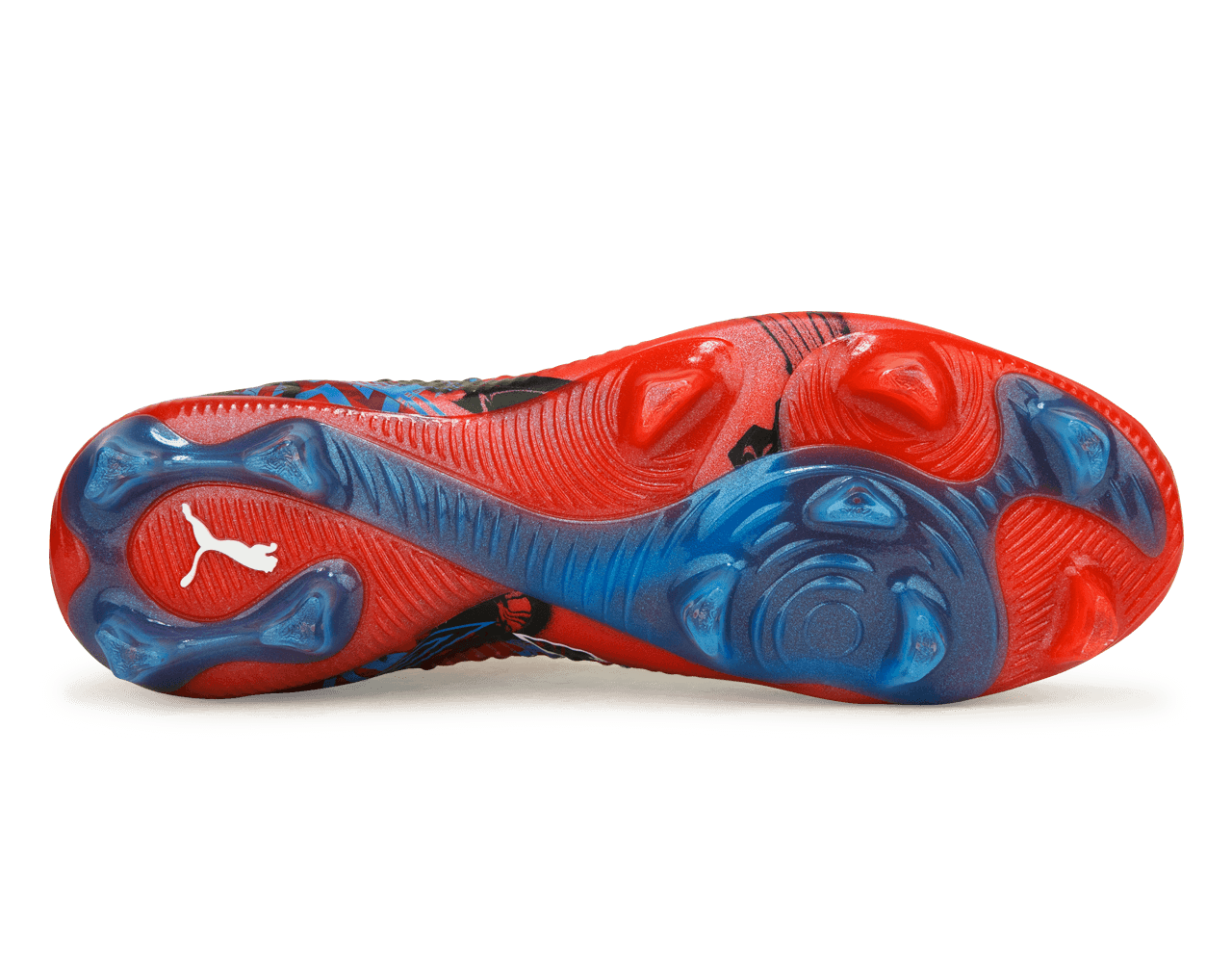 PUMA Men's Future 8 Ultimate Playmakers FG Red/Black/Ultra Blue - Image 6