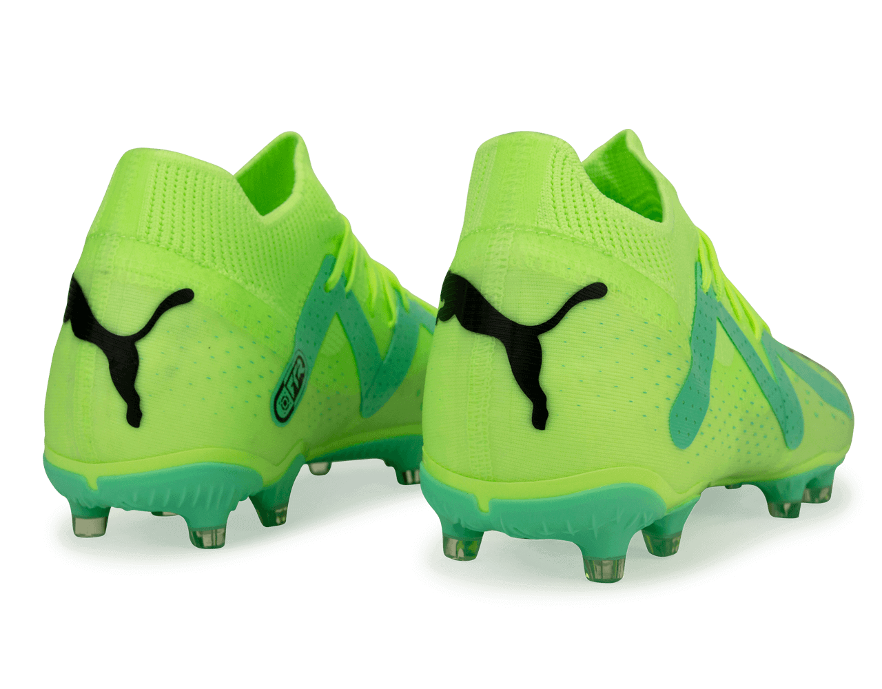 PUMA Men's Future Match FG/AG Yellow/Mint - Image 4