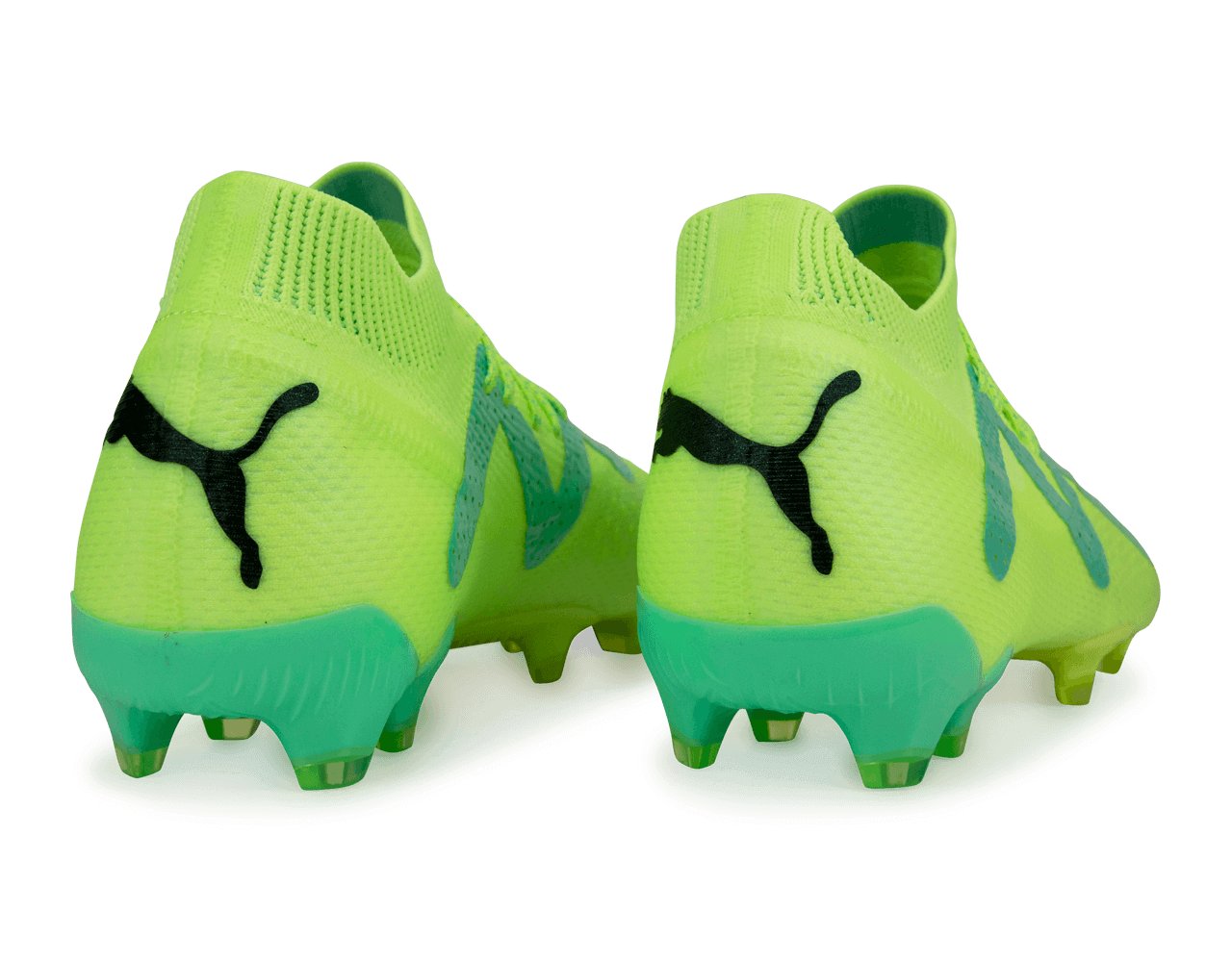PUMA Men's Future Ultimate FG/AG Yellow/Mint - Image 4
