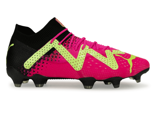 PUMA Men's Future Ultimate Tricks FG/AG Black/Yellow