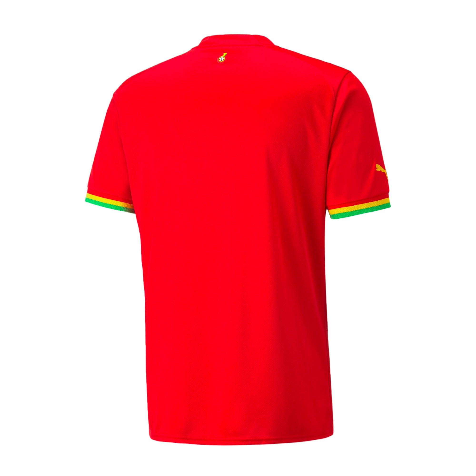 PUMA Men's Ghana 2022/23 Away Jersey Puma Red/Dandelion - Image 2