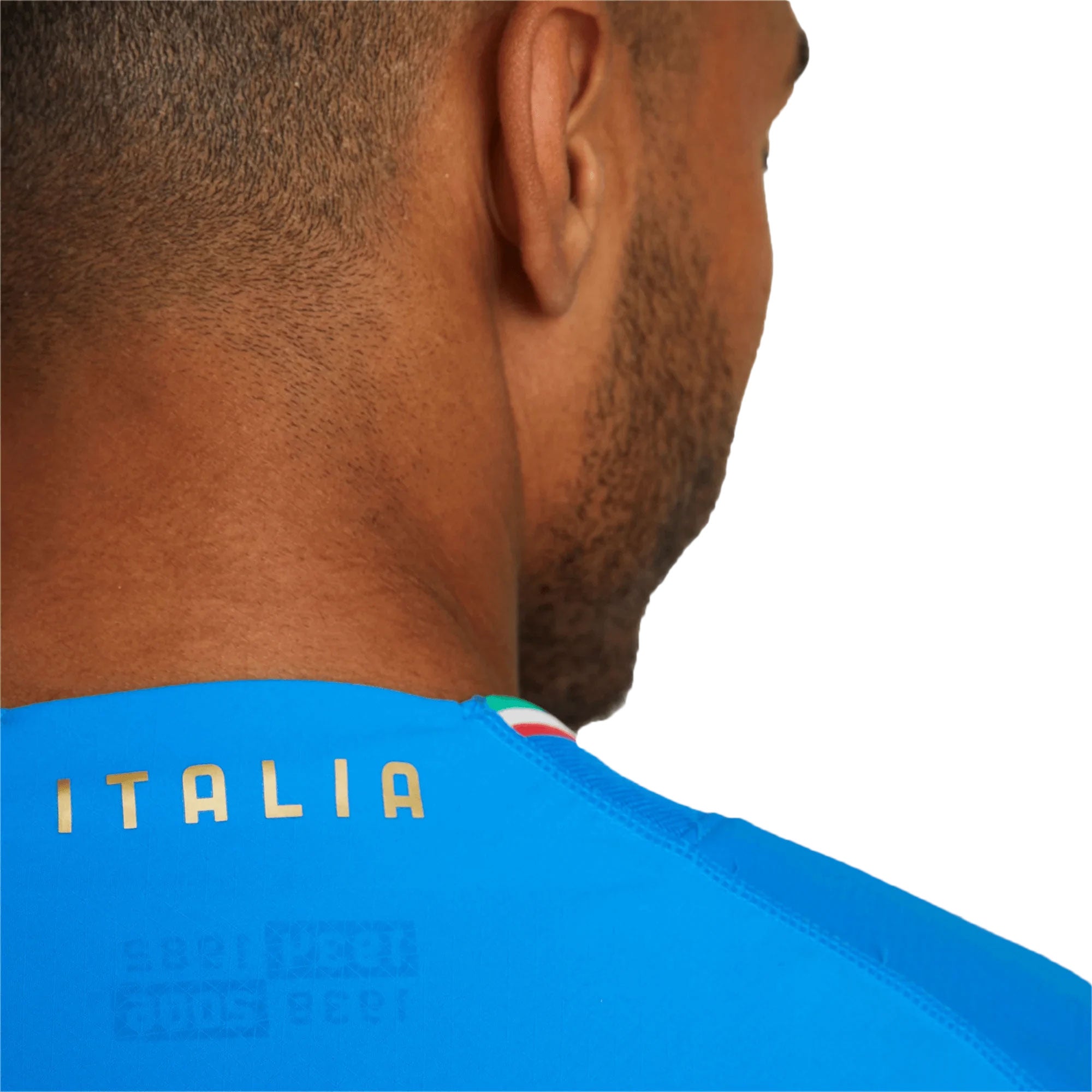 PUMA Men's Italy 2022/23 Authentic Home Jersey Ignite Blue/Ultra Blue - Image 4