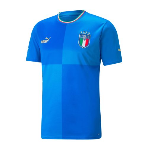 PUMA Men's Italy 2022/23 Home Jersey Ignite Blue/Ultra Blue