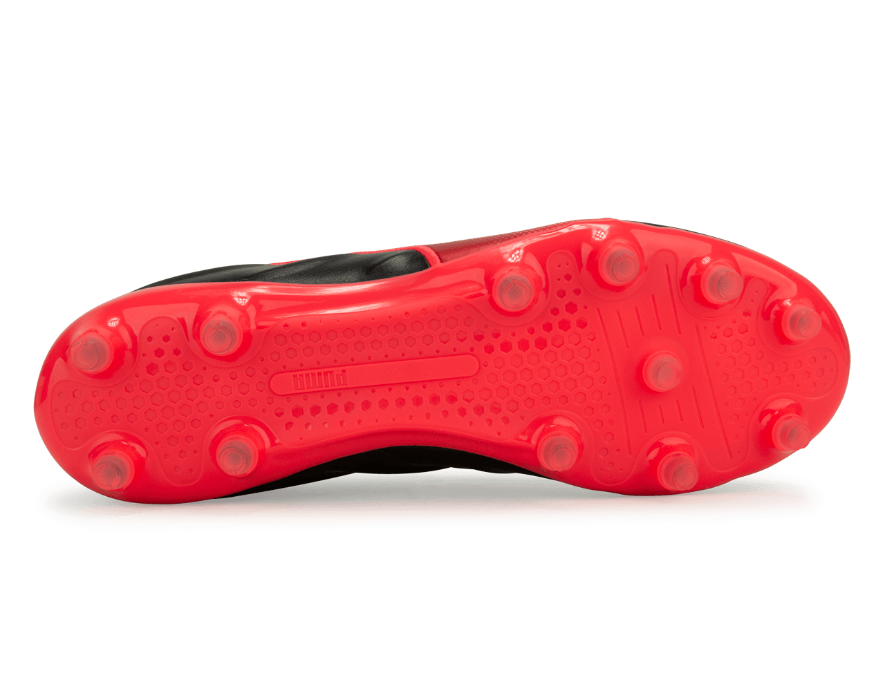 PUMA Men's King Pro 21 FG Black/Sun Blaze - Image 5