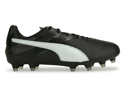 PUMA Men's King Pro 21 FG Black/White