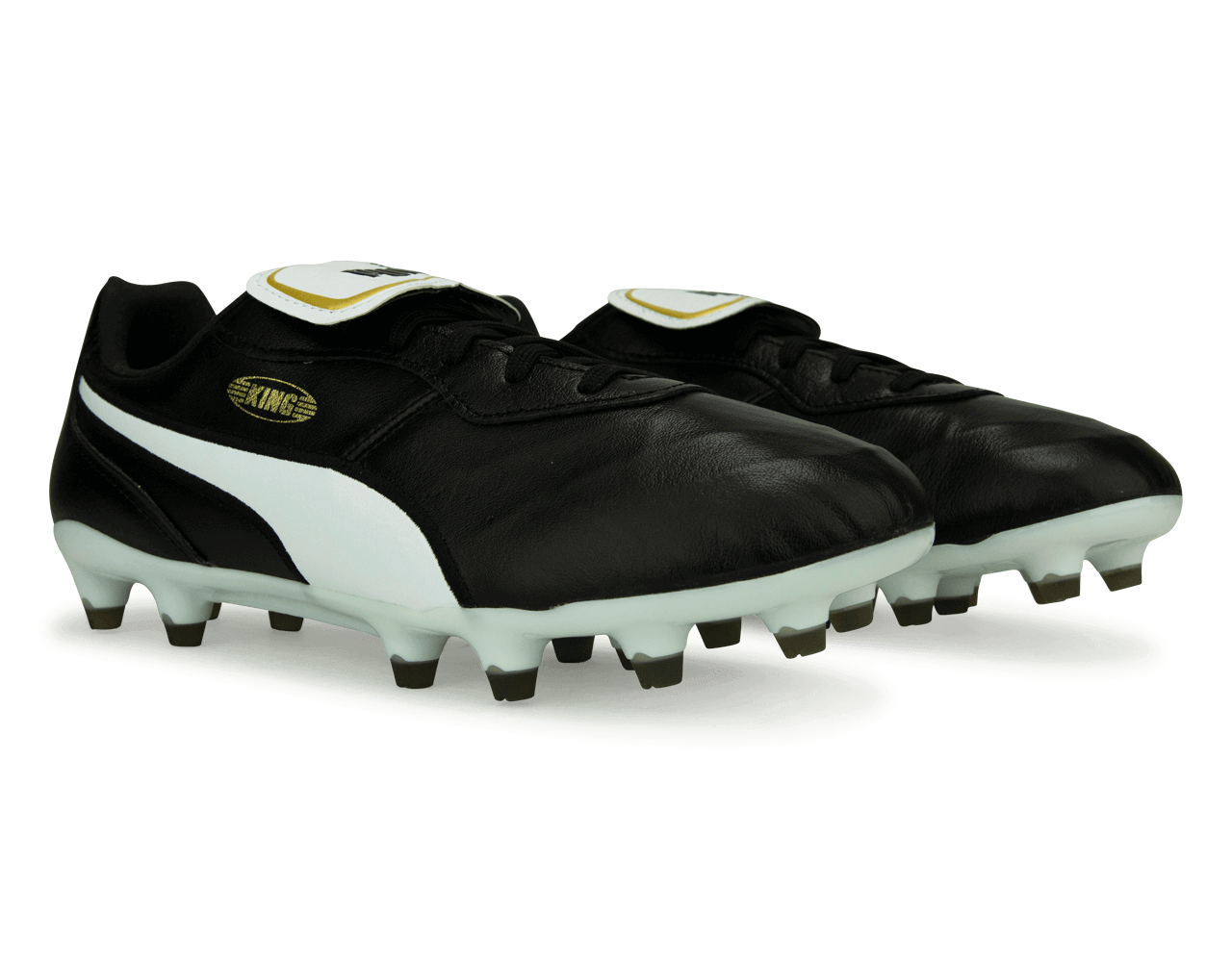 PUMA Men's King Top FG Black/White - Image 3