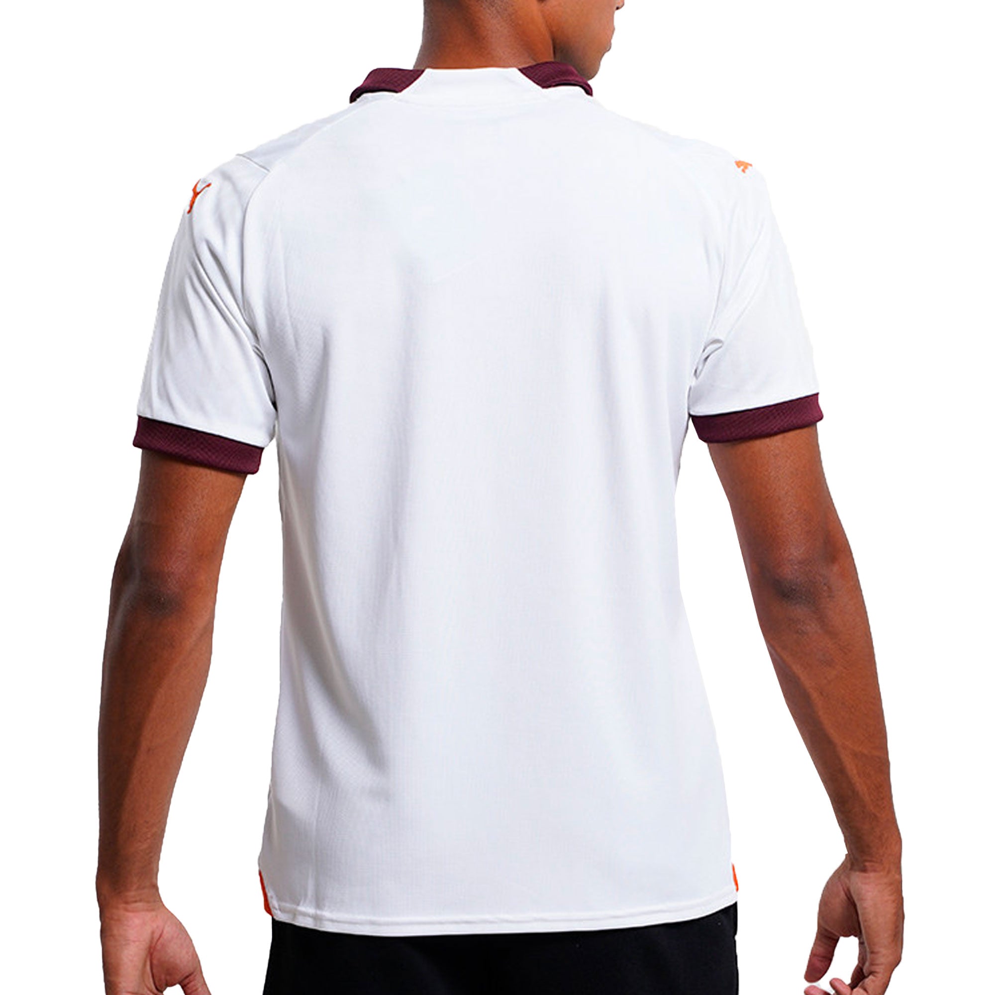PUMA Men's Manchester City 2023/24 Away Jersey White/Red - Image 2