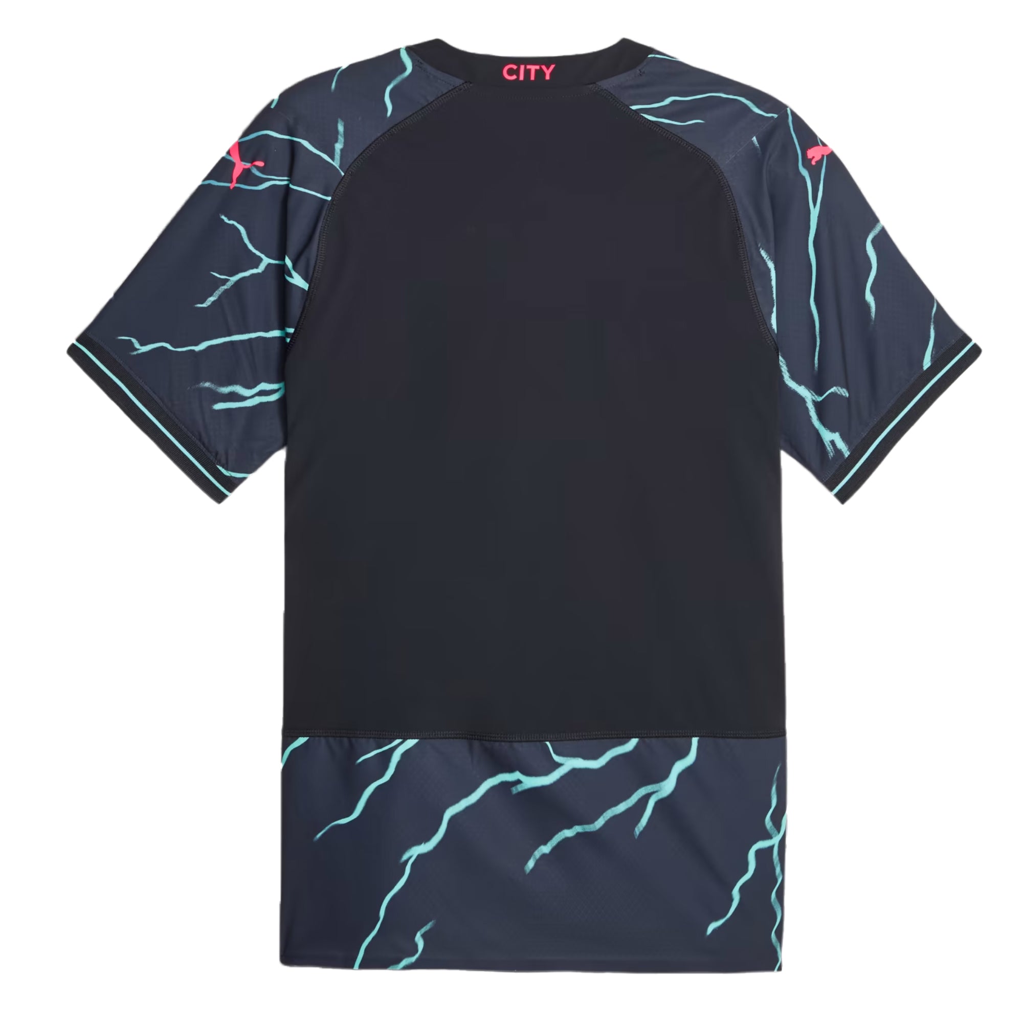 PUMA Men's Manchester City 2023/24 Third Jersey Light Green - Image 2