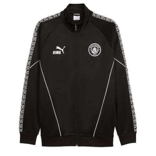 PUMA Men's Manchester City King Anthem Jacket Black