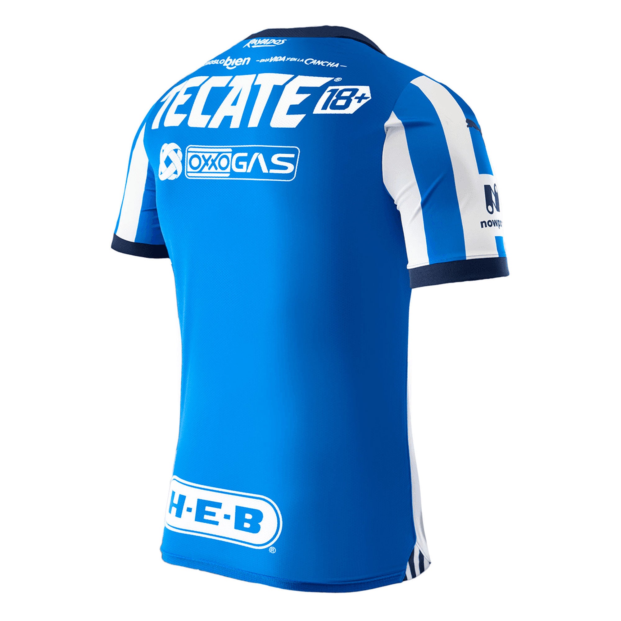 PUMA Men's Monterrey 2023/24 Home Jersey Blue/White - Image 2