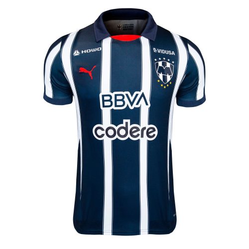 PUMA Men's Monterrey 2024/25 Authentic Home Jersey Navy/White