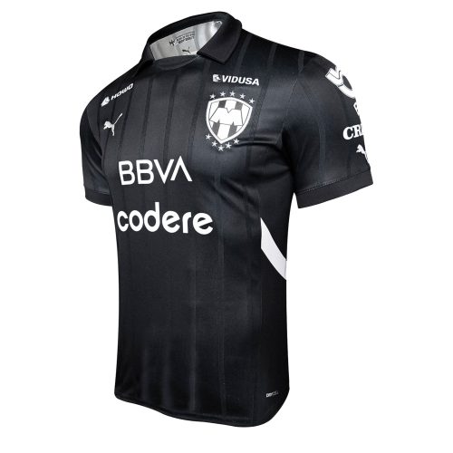 PUMA Men's Monterrey 2024/25 Third Jersey Black/Silver