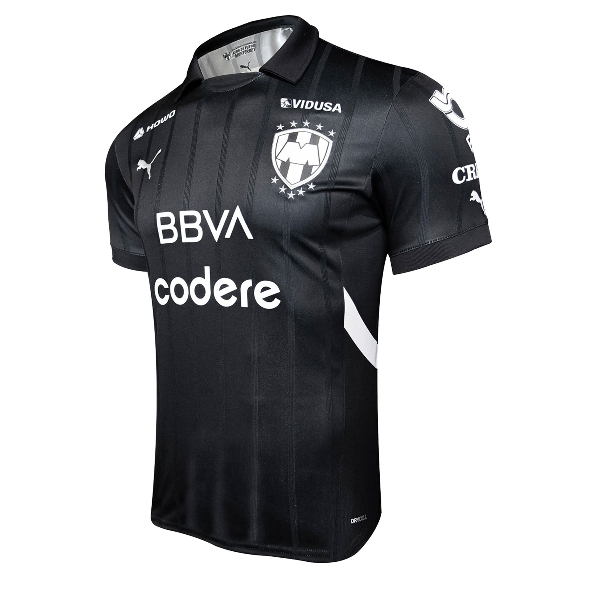 PUMA Men's Monterrey 2024/25 Third Jersey Black/Silver