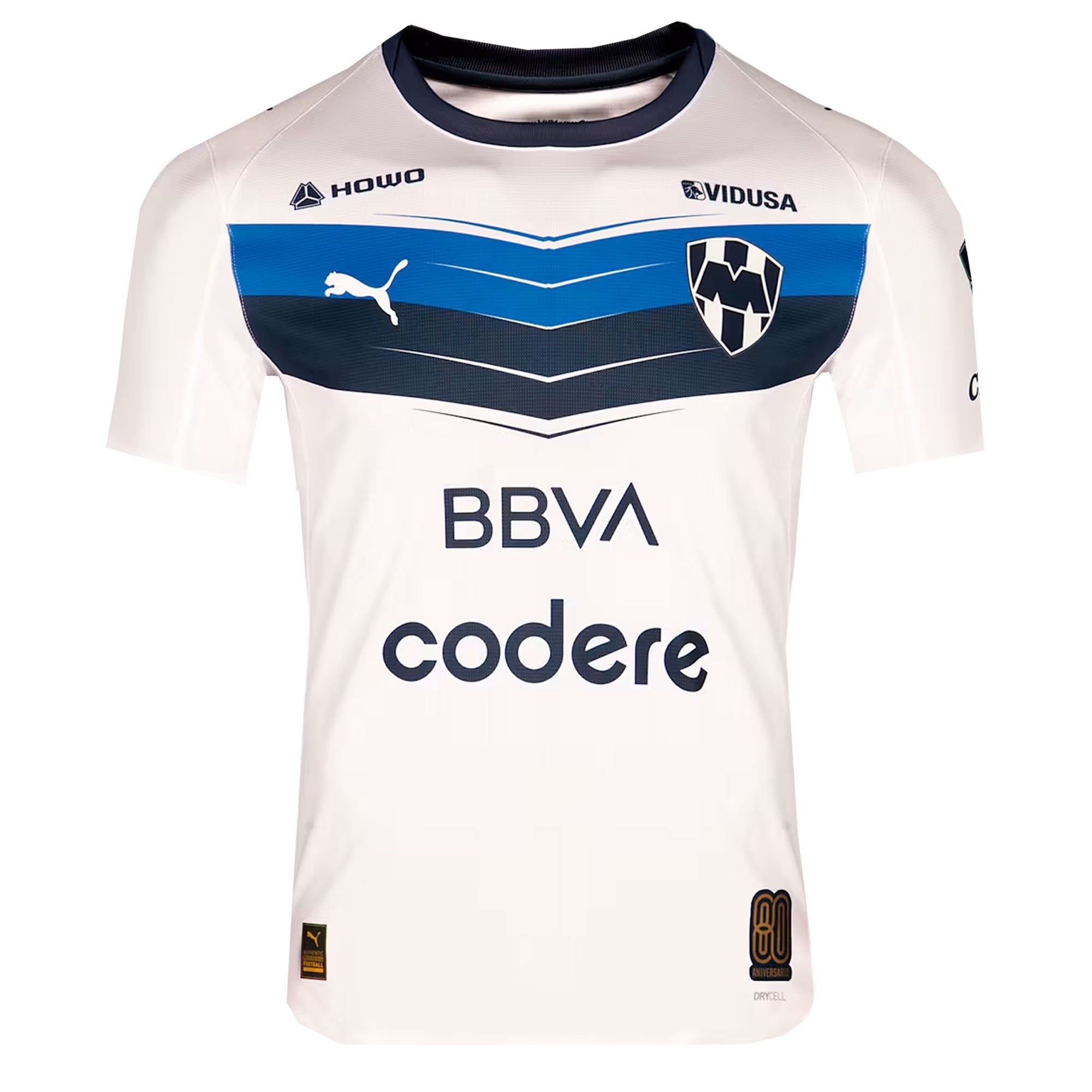 PUMA Men's Monterrey 2025/26 Authentic Away Jersey White