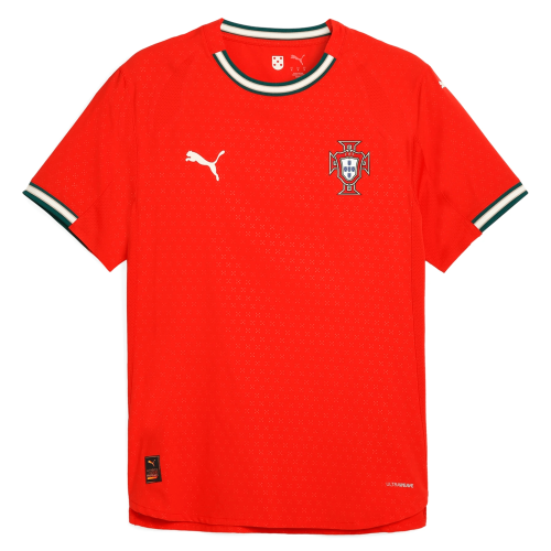 PUMA Men's Portugal 2025/26 Authentic Home Jersey Red