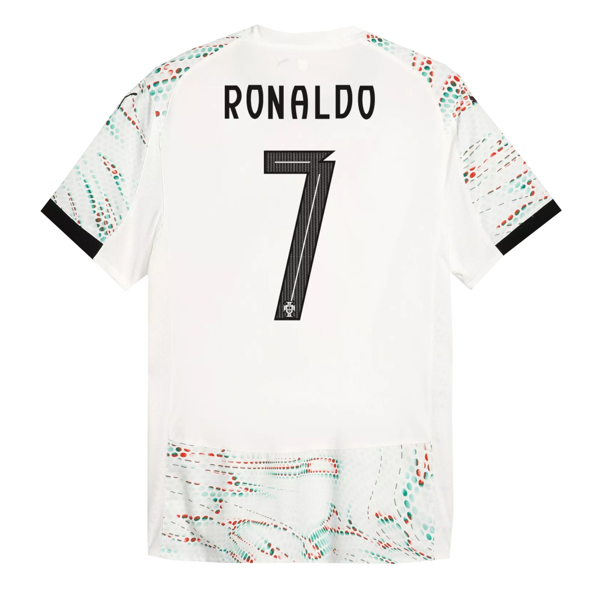 PUMA Men's Portugal 2025/26 Authentic Away Jersey w/ Ronaldo #7 Printing - Image 3
