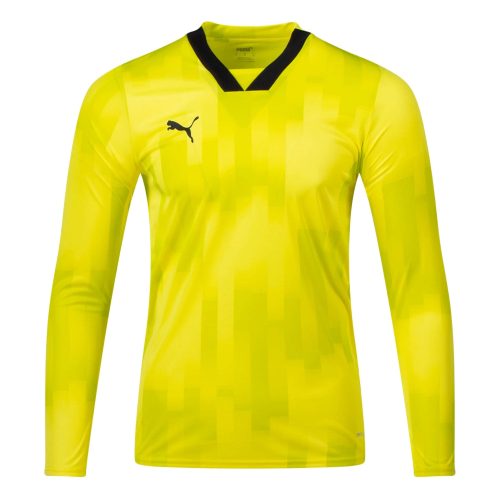 PUMA Men's Team Target Goalkeeper Long Sleeve Jersey Fluo Yellow/Black