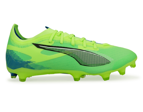 PUMA Men's Ultra 5 Match FG/AG Fizzy Apple/Puma White