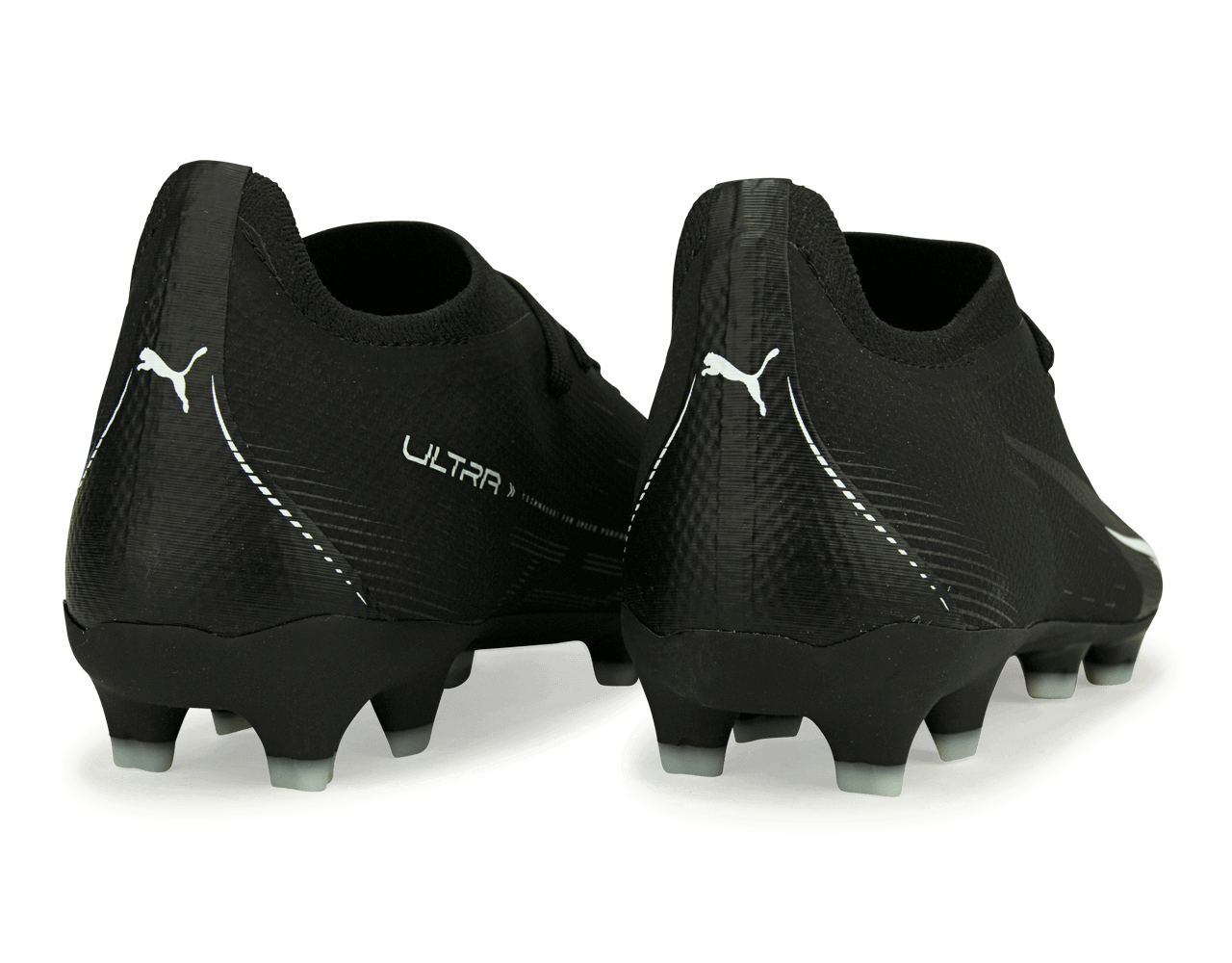 PUMA Men's Ultra Match FG/AG Black/White - Image 4