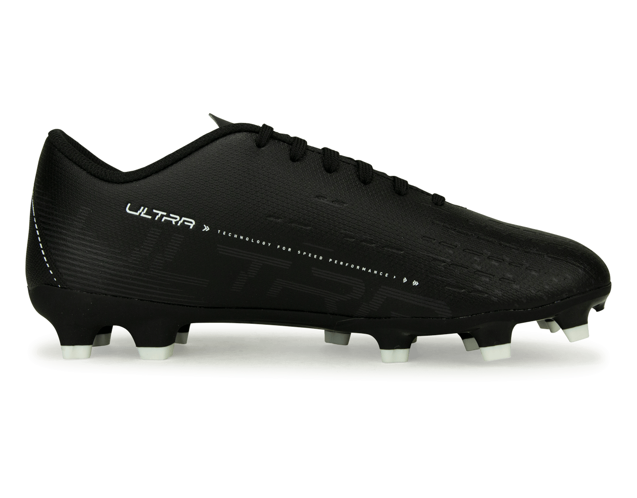 PUMA Men's Ultra Play FG/AG Black/White - Image 2