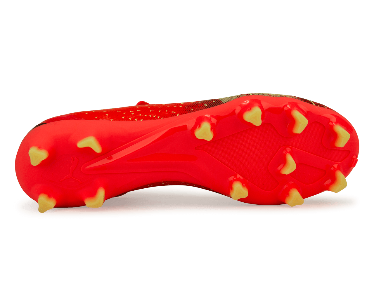 PUMA Men's Ultra Pro FG/AG Coral/Black - Image 5