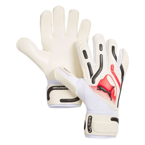 PUMA Men's Ultra Pro RC Goalkeeper Gloves White/Red