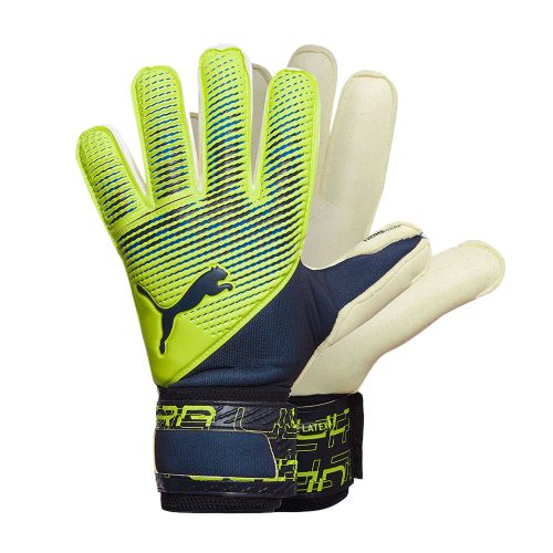 PUMA Men's Ultra Protect 2 RC Fingersave Goalkeeper Gloves Fizzy Light/Parisian Night