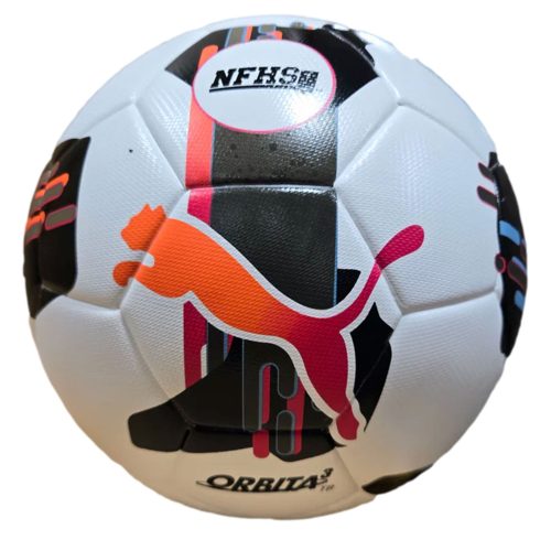 PUMA Orbita 3 TB NFHS Ball White/Multicolor