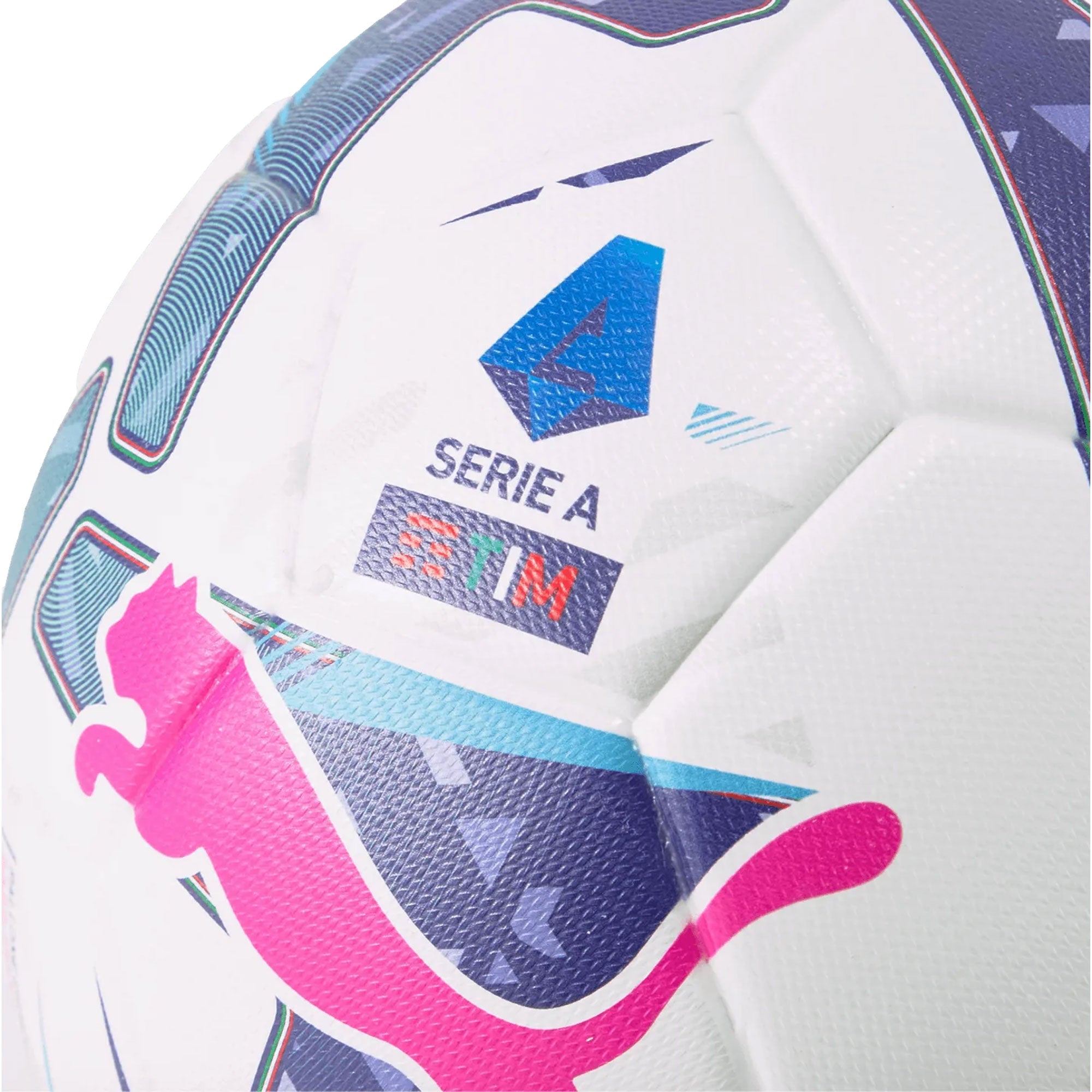 PUMA Orbita Serie A FIFA Quality Training Ball Puma White/Sunset Glow - Image 2