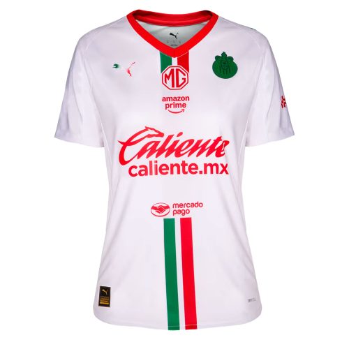 PUMA Women's Chivas De Guadalajara 2025/26 Away Jersey White/Red/Green