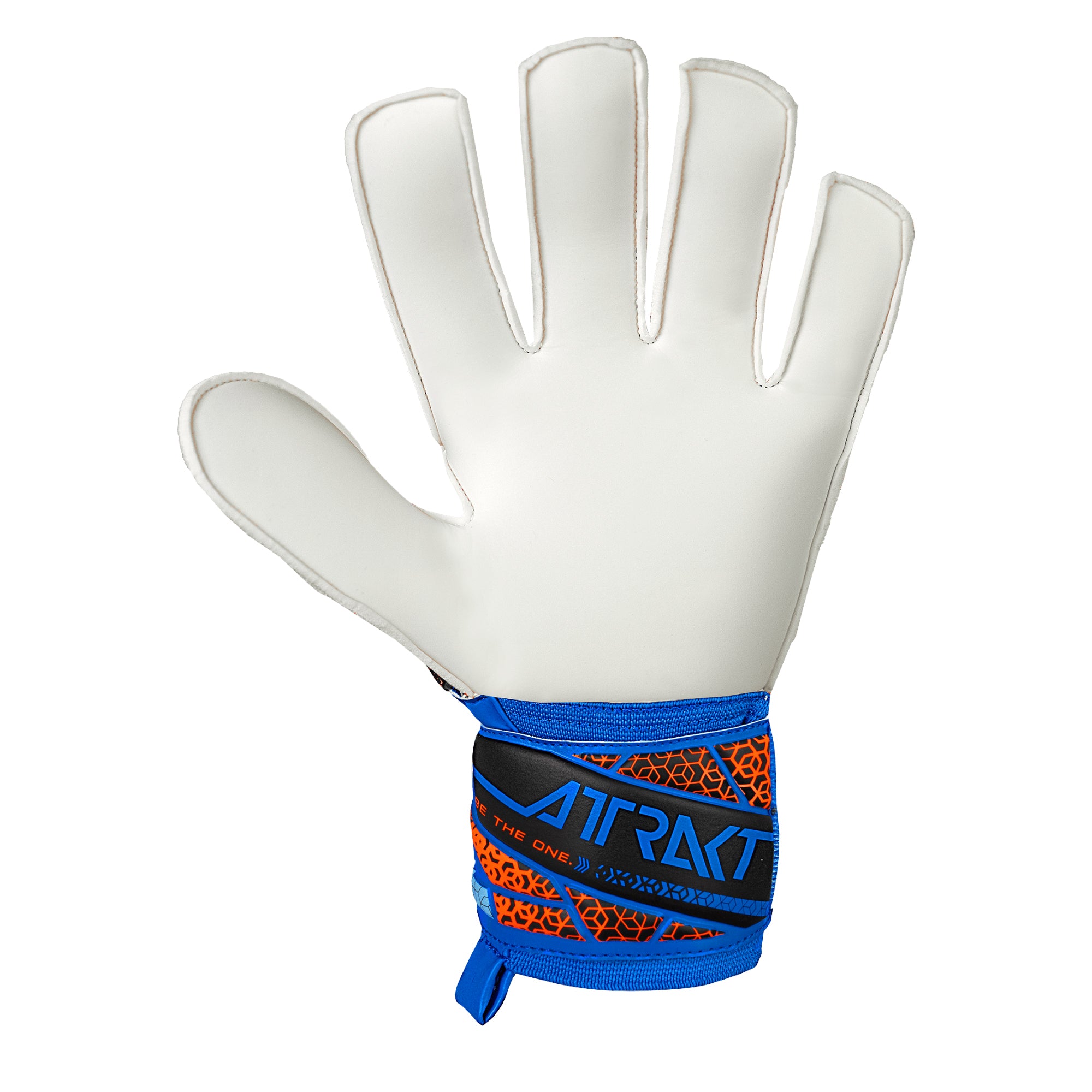 Reusch Kids Attrakt Starter Solid Goalkeeper Gloves Blue/Black - Image 3
