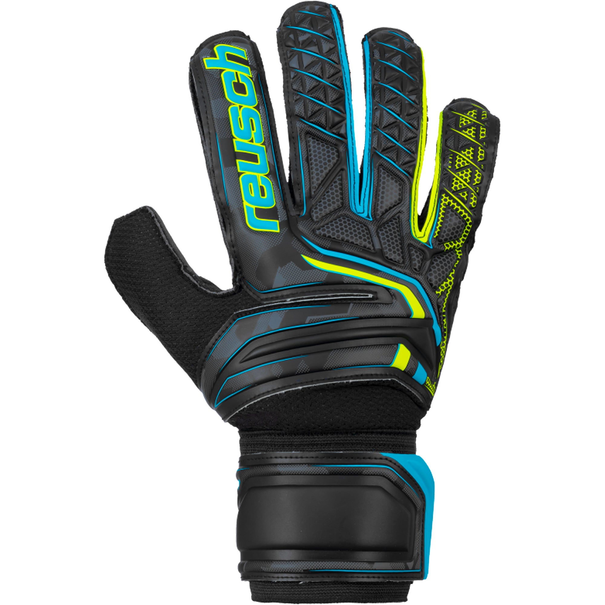 Reusch Men's Goalkeeper Attrakt SD Gloves Black/Lime
