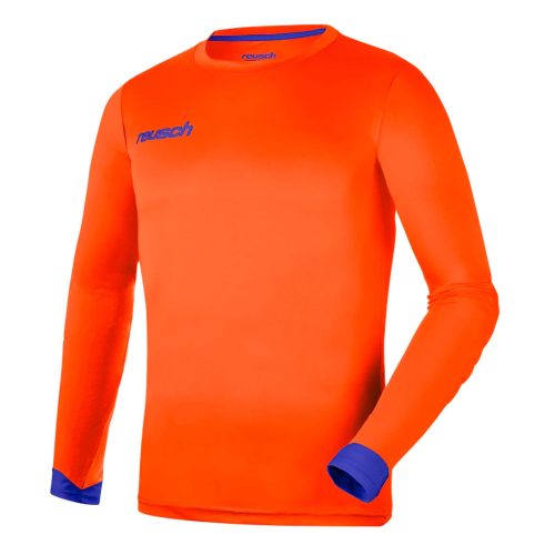 Reusch Men's Match Long Sleeve Padded Goalkeeper Jersey Orange/Blue