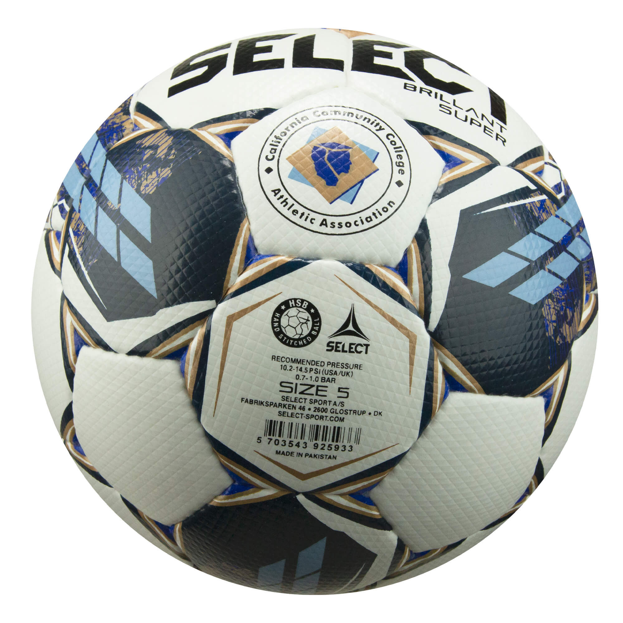 Select Brillant Super CCCAA Ball White/Bronze - Image 2