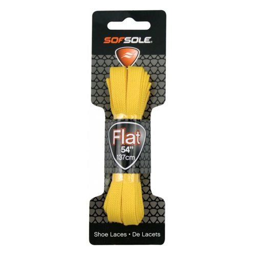 Sof Sole Athletic Flat Shoe Lace Yellow