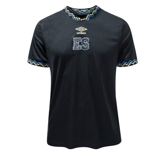 Umbro Men's El Salvador 2023/24 Third Jersey Black