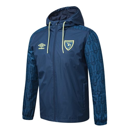 Umbro Men's Guatemala 2025/26 Rain Jacket Blue